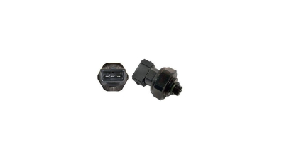 Senzor presiune AC Mercedes Clasa CLK (W208), 1997-2003, benzina, cu 3 pini, Behr-Hella, 3/8" 24 UNF 