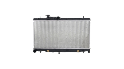 Radiator racire Subaru Baja 01.2002-12.2006 Motor 2, 5 121kw; Legacy 09.1998-09.2003 Motor 2, 5 115/121/125kw; Legacy Outback, 09.1998-09.2004 Motor 2, 5 115/121kw Benzina, tip climatizare Cu/fara AC, cutie automata, dimensiune 688x340x16mm, Cu lipire fag