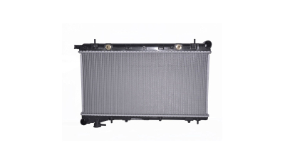 Radiator racire Subaru Impreza, 06.1998-05.2002 1,6 66kw; 1,8 76kw; 2,0 92kw Cu/Fara Ac Benzina, Automat, tip Calsonic , diametru intrare/iesire 38,5/38,5mm, 691x340x16, Cu lipire fagure prin brazare Aftermarket