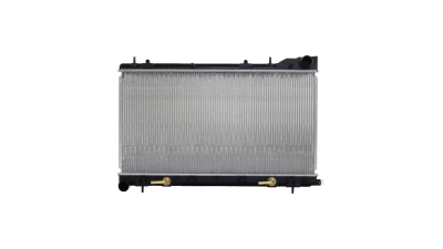 Radiator racire Subaru Forester (Sg), 2002-2008 2,5 T 155kw Cv Manuala; Forester Xt 2,5 T 169kw Cv Manuala Benzina, Cu/fara AC, tip Calsonic , diametru intrare/iesire 38,5/38,5mm, 691x360x16, Cu lipire fagure prin brazare Aftermarket