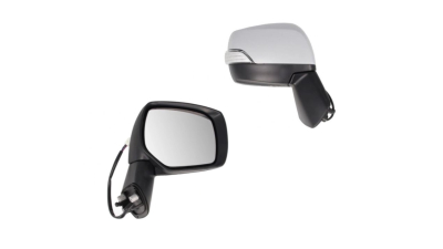Oglinda exterioara Subaru Impreza, 06.2011-2016 (fara modelul WRX), Subaru XV, 11.2011-12.2017 Dreapta, Crom, electrica, Cu incalzire, carcasa prevopsita, grunduita, Convex, View Max, 91036FJ340 72L1525M cu semnalizare, cu pliere, 9 pini