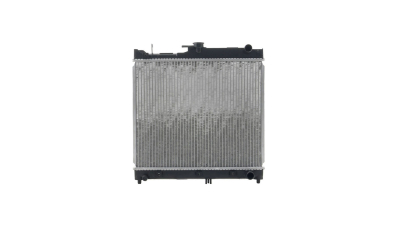 Radiator racire Suzuki Jimny (Fj), 08.1998-07.2004, Motorizare 1, 3 63kw Benzina, tip climatizare Cu/fara AC, cutie Manuala, diametru intrare/iesire 28/28mm, dimensiune 448x375x26mm, Cu lipire fagure prin brazare, Aftermarket