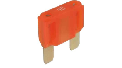 Siguranta auto Renault plata 40Ah, Orange, Siguranta fuzibila originala 7700807240