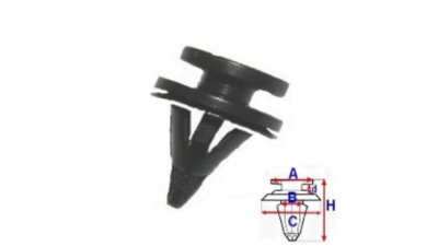 Clips agrafa Dacia Logan Renault Clio Megane Laguna Trafic, Volvo V70, XC70, XC90, originala 7703077354