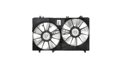 GMV radiator electroventilator Lexus RX, 2009-2015, RX270, motor 2.7, benzina, 377/377 mm, 