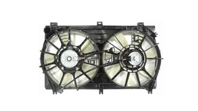 GMV radiator electroventilator Lexus GS, 2012-, GS350, motor 3.5 V6, benzina, cutie automata, cu AC, 355/355 mm; 3 pini; cu modul de control electronic, 