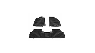 Set covorase auto din cauciuc LEXUS RX (AL10), 04.2012-12.2015, presuri tip tavita, negru