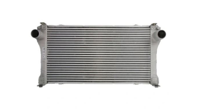 Intercooler Toyota Auris, 03.2007-09.2012, motor 2.2 D-4D 130kw, diesel, cutie manuala, cu/fara AC, aluminiu brazat, 690x365x26 mm, SRLine, priza conectare Rapida stanga 