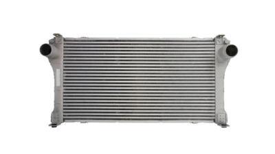 Intercooler Toyota Auris, 03.2007-09.2012, motor 2.2 D-4D 130kw, diesel, cutie manuala, cu/fara AC, aluminiu brazat, 675x372x25 mm, J.Deus, conectare Rapida stanga 