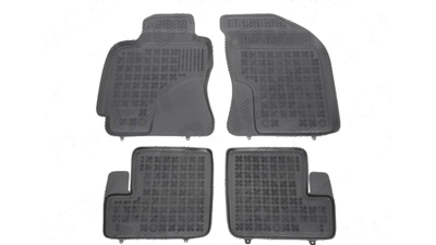 Set covorase auto din cauciuc Rav4 (Xa20), 06.2000-12.2003 Cu 5 Usi, negru, 4 bucati