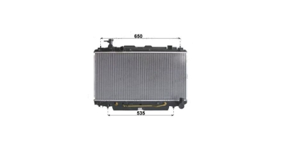 Radiator racire Toyota Rav-4 (Xa20) 08.2000-11.2005 Model Tropic, Motor 2, 0 110kw Benzina, tip climatizare Cu/fara AC, cutie automata, diametru intrare/iesire 35/34mm, dimensiune 738x378x25mm, Cu lipire fagure prin brazare, Aftermarket