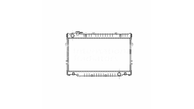 Radiator racire Toyota Land Cruiser 80, 08.1992-12.1997, Motorizare 4, 2 Td 121kw Diesel, cutie Manuala, dimensiune 708x425x36mm, Cu lipire fagure prin brazare, Aftermarket