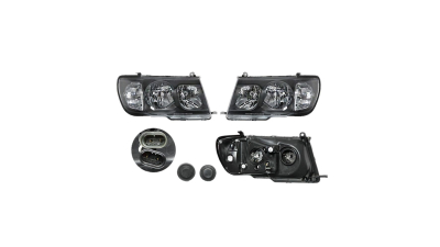 Set faruri tuning Toyota Land Cruiser (FJ100) 01.1998-04.2005 BestAutoVest partea Dreapta+Stanga H7+H7 manual