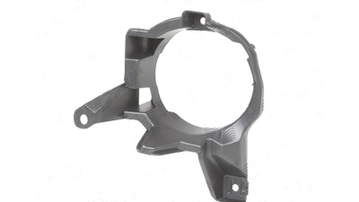 Rama lampa ceata Toyota Rav4 (Xa40), 01.2013-02.2016, fata, Stanga, versiune USA