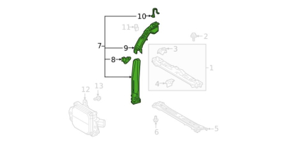 Brida de legatura panou Fata Toyota Rav4 (Xa50), 04.2018-, vertical, Aftermarket