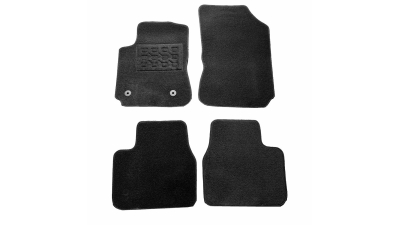 Covorase mocheta Citroen C4 Cactus 2014-prezent, Negre, set de 4 Buc.