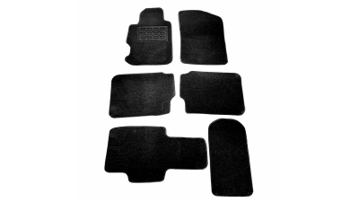 Covorase mocheta Honda FR-V 2004-2009, Negre, set de 4 Buc.