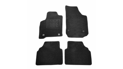 Covorase mocheta Opel Meriva A 2003-2010, Negre, set de 4 Buc.