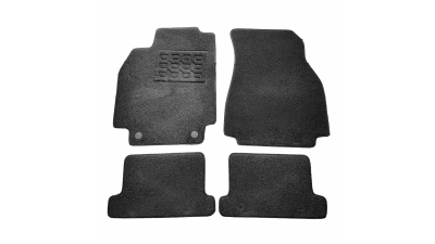 Covorase mocheta Renault Megane 2 Cc 2002-2008, Negre, set de 4 bucati