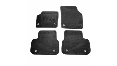 Covorase mocheta Land Rover Range Rover Discovery Sport 2014-prezent, Negre, set de 4 Buc.