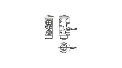 Supapa expansiune clima Behr-Hella, BMW Seria 5 E60/E61, 2003-2010, 520i; 523i; 525i; 530i; 535i; 540i; 545i; 550i; M5; benzina; 520d; 525d; 530d; 535d; diesel