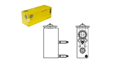 Supapa expansiune clima Behr-Hella, Peugeot 307, 2001-2008, motor 1.4, 1 6; 2.0 benzina; 1.6 HDI, 2.0 HDI diesel