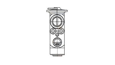 Supapa expansiune clima Behr-Hella, Mercedes Clasa C (W203), 2000-2007, Clasa S (W220), 1998-2005, motor diesel; benzina