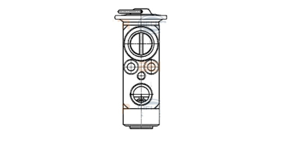 Supapa expansiune clima Behr-Hella, Mercedes Clasa C (W204), 2007-2014, Clasa CLK (W209), 2002-2010, motor benzina, diesel