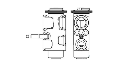 Supapa expansiune clima Behr-Hella, MINI Countryman Cooper D, 2010-2015, motor 1.6 D diesel; 2.0 d diesel