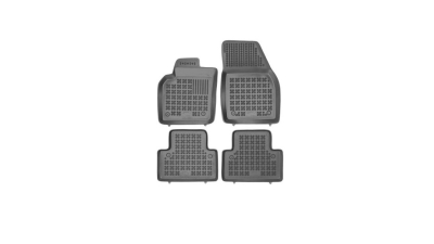 Set covorase cauciuc VOLVO S40 (MS/MW), 10.2003-05.2012, negru; elastomer, tip tavita