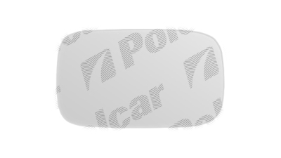 Geam oglinda Volvo C70 (M), 03.2006-01.2007, Volvo S40/V50 (Ms/Mw), 10.2003-04.2007, Volvo S40/V50 (Ms/Mw), 10.2003-04.2007, partea Stanga , culoare sticla crom , sticla asferica, cu incalzire,