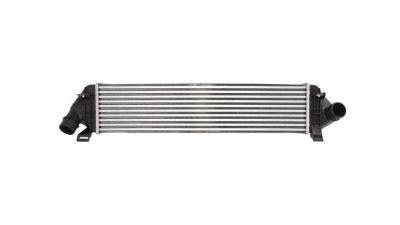 Intercooler Volvo C30, 10.2006-03.2012, S40, 09.2003-2012, motor 1.6 D 80kw, 2.0 d 100kw, diesel, cutie manuala, cu/fara AC, aluminiu brazat/plastic, 658x157x40 mm, Behr/Hella, 