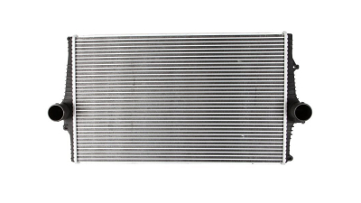 Intercooler Volvo S60, 01.2003-03.2010, motor 2.4 D 120kw, diesel, cu/fara AC, aluminiu brazat/plastic, 688x418x30 mm, SRLine, cu gaura pentru senzor de presiune 