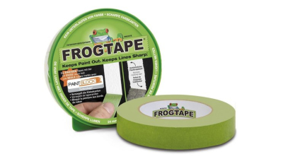 Banda izolatoare hartie verde FrogTape, pentru mascat suprafete vopsit 24mmx41.1m