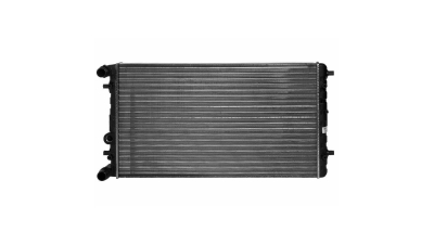 Radiator racire Vw New Beetle, 01.1998-2010 Motor 1, 4 55kw; 1, 6 74/75kw; 1, 8 T 110/132kw; 1, 9 Tdi 66/74/77kw; 2, 0 85kw Diesel/Benzina, tip climatizare cu/fara AC, cutie M/A, cu conectori rapizi intrare/iesire, dimensiune 650x355x31mm, Cu lipire fagur