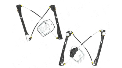 Macara geam Volkswagen Golf 5 Plus (5m), 01.2005-01.2009, usa fata, Stanga, fara motoras