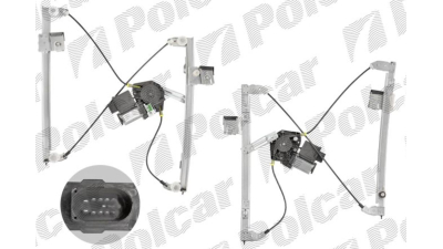 Macara geam Volkswagen Polo (6N2) HB 10.99-09.01 Fata Dreapta cu functie de confort, electrica