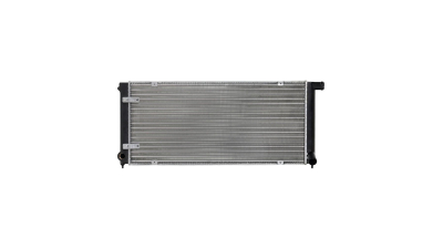 Radiator racire Vw Golf Ii, 1983-1992 1,6 D 40kw Cv Manuala/Automata; 1,6 Td 44/51/59kw Cv Manuala, Diesel, cu AC, 675x322x34, Cu lipire fagure mecanica Aftermarket