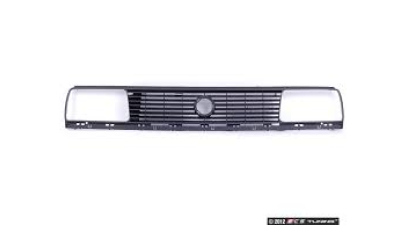 Grila radiator Volkswagen Jetta Ii, 02.1984-12.1991, negru, 16585365301C, 9536051Q