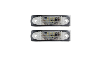 Set lampa numar VOLKSWAGEN SHARAN (7M), 04.2000-04.2010, Seat ALHAMBRA (7V8/7V9), 02.2001-06.2010, Stanga=Dreapta, LED; tuning;