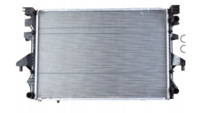 Radiator racire Vw Transporter T5, Transporter/Multivan/Caravelle 05.2003-11.2009 2,5 Tdi 120kw Cv Manuala Diesel, cu/fara AC, cu conectori rapizi intrare/iesire, 710x468x34, Cu lipire fagure mecanica Aftermarket