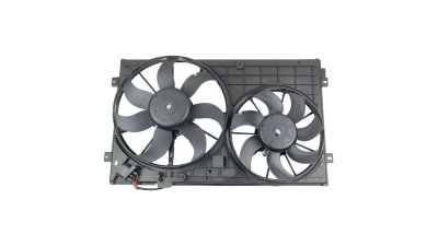 GMV radiator electroventilator Audi A3 (8P1, 8PA), 05.2003-2013, motor 1.6, 1.6 FSi, 2.0 FSi, benzina, cu/fara AC, 200 W + 150 W; 360/290 mm; 4 pini, tip Gate OEM/OES, 