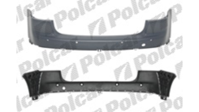 Bara spate Vw Touran (1T2), 01.2007-07.2010, Primerizat, Orificii Senzori parcare , 957996-1