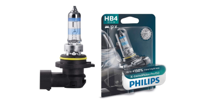 Bec HB4 (9006) PHILIPS 99ZS319P, 12V; 51W; X-tremeVision Pro150; cu pana 150% mai multa lumina; P22d; ECE, 1 buc.