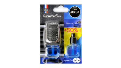 Odorizant auto lichid AROMA SUPREME DUO NEW CAR