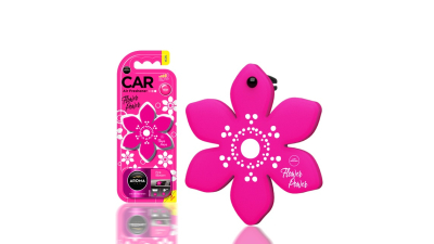 Odorizant auto pentru oglinda AROMA FLOWER POWER Pink Blossom