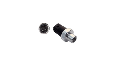 Senzor presiune AC VW Passat (B5), 1997-2000, motor 1, 6; 1.8, 1.8 T; 2.0; 2.3 VR5; 2.8 V6, benzina; 1.9 TDI, 2.0 TDI, 2.5 TDI, diesel, cu 4 pini, Denso, M10x1.25; LP OFF 1.2 Bar, MP ON 15.2 Bar, HP OFF 29.5 Bar 