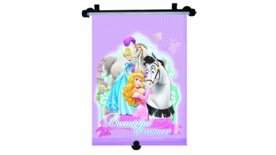 Jaluzea auto pentru geamurile laterale Disney Princess, 50x41 cm , 1 buc. 