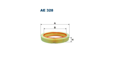 Filtru aer Mercedes G-Class (W463), 09.89-, S-Class (W116), 08.72-07.80, S-Class (W126), 10.79-06.1991, S-Class Coupe (C126), 08.80-06.1991, Sl (R107), 05.71-12.89, Sl Coupe (C107), 01.72-08.85, FILTRON AE328