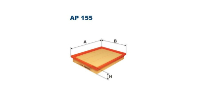 Filtru aer Fiat Albea (178, 172), 04.1996-12.2016, Palio (178), 04.1996-, Palio Weekend (178, 173, 373, 374), 04.1996-, Siena (178, 172), 04.1996-12.2016, Strada Pickup (178), 02.1998-, FILTRON AP155